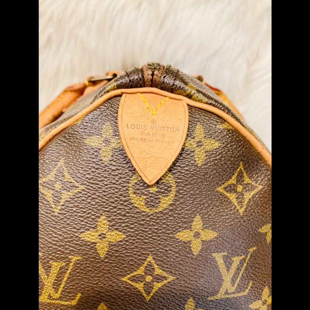 Authentic Louis Vuitton Speedy 35 #7.7ahj - Picture 5 of 12
